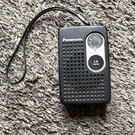 Vintage Panasonic R-1013 Am Portable Radio Original Box. Fixed Price $28.00.